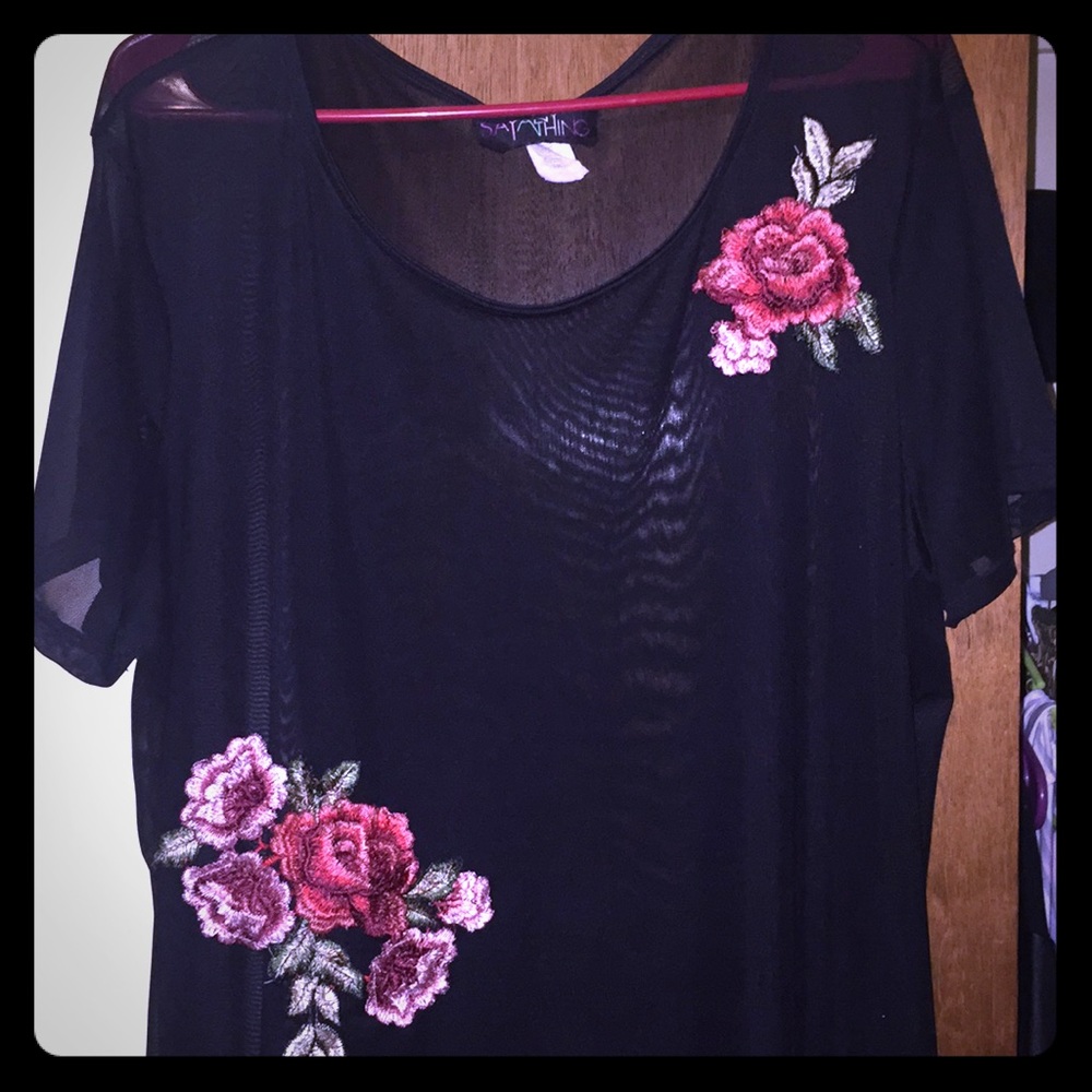 Sheer shirt
